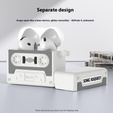 Retro silikónové kazetové puzdro pre Apple AirPods Pro 3