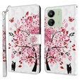 Klapkové puzdro pre Xiaomi Redmi 13C / Poco C65, Wallet, Cat & Tree
