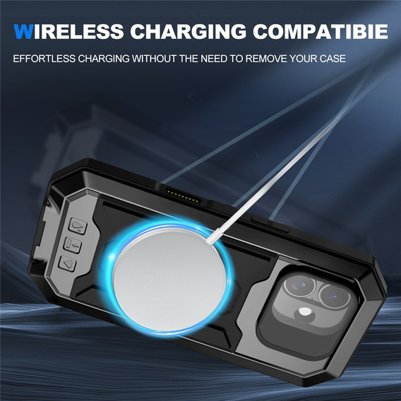 Puzdro R-JUST s ochranným sklom a stojanom pre iPhone 17