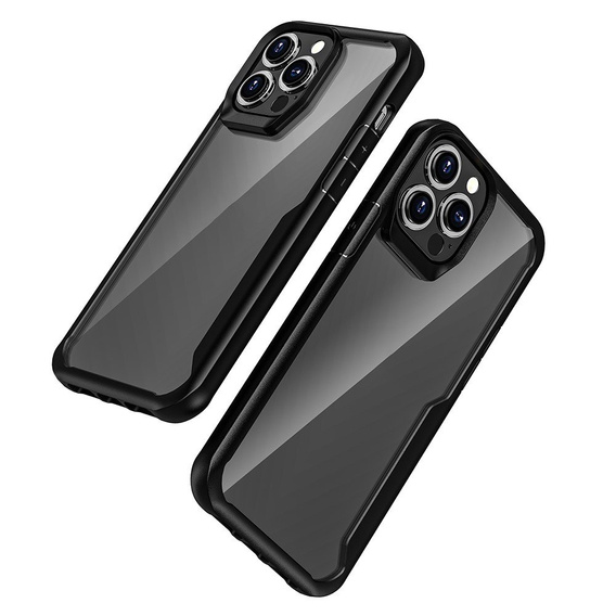 Obal na mobil pre iPhone 13 Pro, AntiDrop Hybrid, čierne