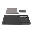Obal na mobil pre Samsung Galaxy S24 Ultra, ERBORD MagProtect Slide Camera, sivé gunmetal