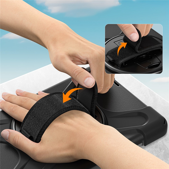 Puzdro s podstavcom a ramenným popruhom pre Lenovo Tab One