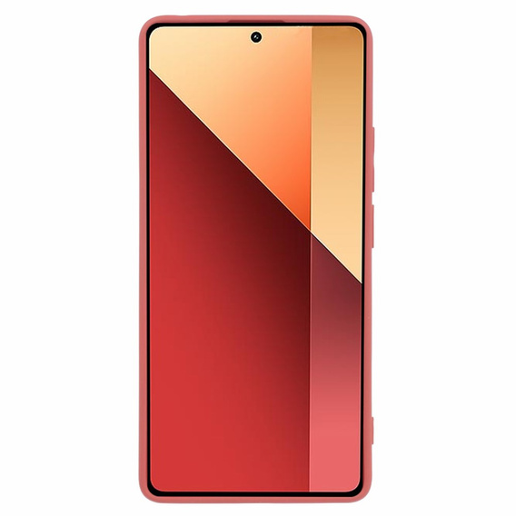 Obal na mobil pre Xiaomi Redmi Note 13 Pro 4G, Silicone Lite, červené