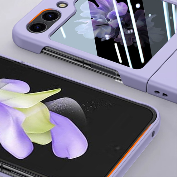 Puzdro pre Samsung Galaxy Z Flip7 FE / Z Flip6, PC Case, fialové