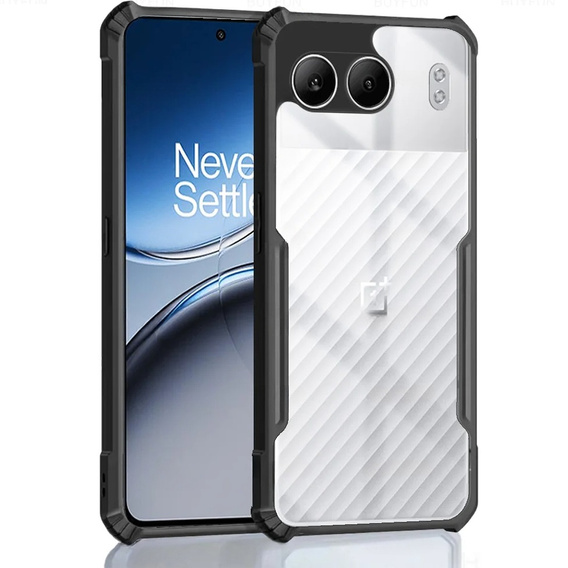 Obal na mobil pre OnePlus Nord 4, AntiDrop Hybrid, čierne