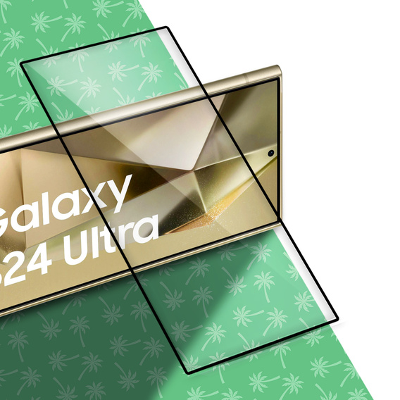 5D Full Glue Smart Palm tvrdené sklo pre Samsung Galaxy S24 Ultra