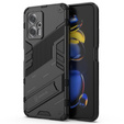 Puzdro pre Xiaomi Poco X4 GT 5G, Military kickstand, čierne