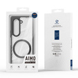Puzdro DuxDucis pre Samsung Galaxy Z Fold6 5G, Aimo Case, pre MagSafe, transparentné / čierne