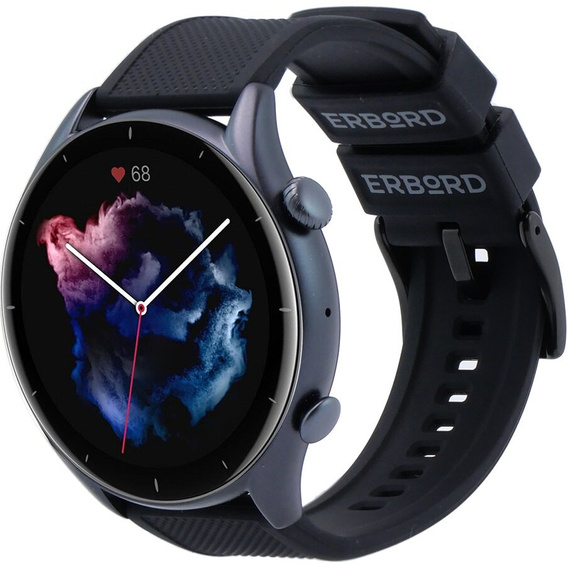 ERBORD Univerzálny 22 mm silikónový remienok