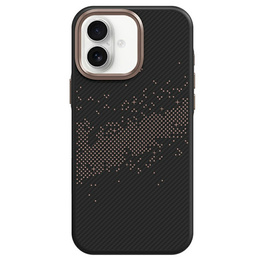 Puzdro pre iPhone 16 Plus, Milky Way, zlaté