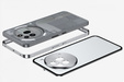 Puzdro pre Nothing Phone 3a Pro, Frame Case, strieborné