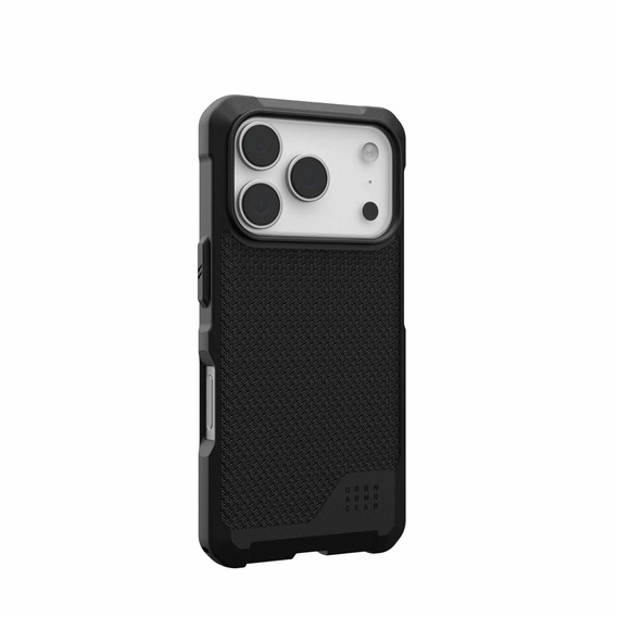 Puzdro Urban Armor Gear pre iPhone 17 Pro Max, Metropolis LT MagSafe Kevlar, Kevlar Black