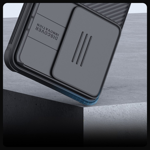 Puzdro pre Xiaomi Poco F6, pancierované Nillkin, CamShield Pro, čierne