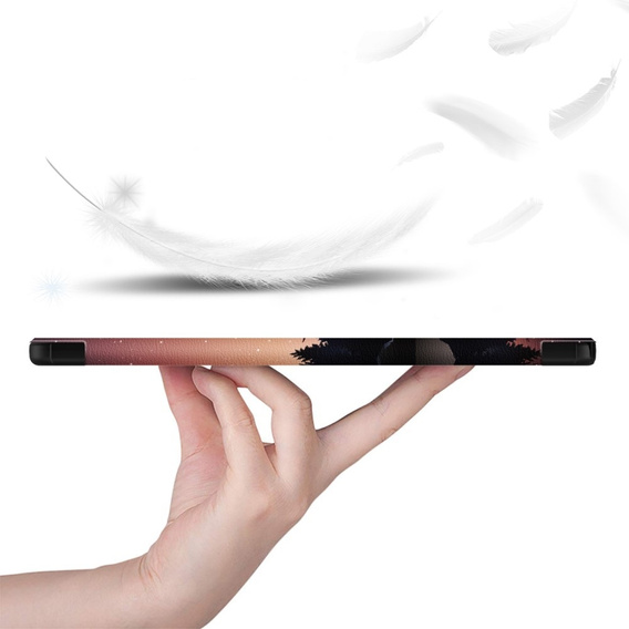Puzdro pre Samsung Galaxy Tab A9+, Smartcase, evening landscape