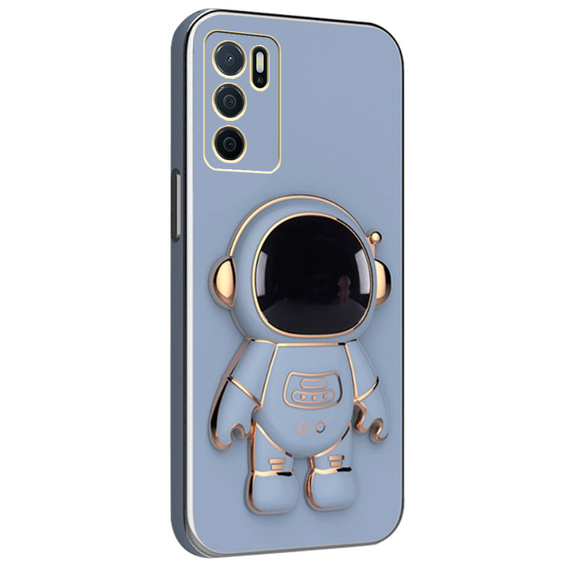 Obal na mobil pre Oppo A16, Astronaut, modré