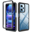 Puzdro pre Xiaomi Redmi Note 12 Pro 5G / POCO X5 Pro 5G, Shockproof, s fóliou, čierne