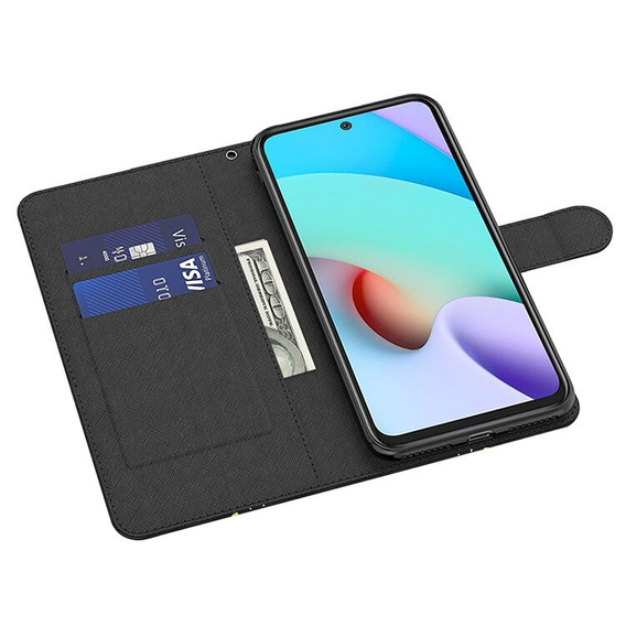 Klapkové puzdro pre Xiaomi Redmi 13C / Poco C65, Wallet, Cat & Tiger