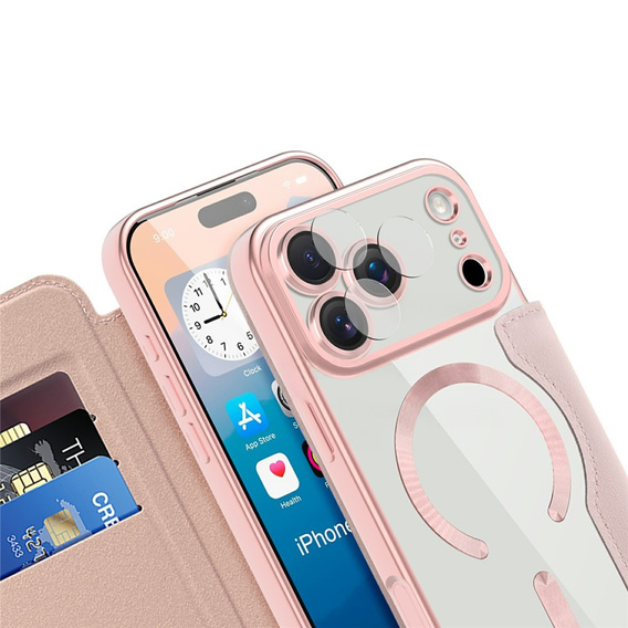 Peňaženkové flipové puzdro MagSafe RFID s ochranou fotoaparátu pre iPhone 17 Pro Max