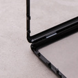 Magnetické puzdro Dual Glass MagSafe pre Samsung Galaxy S22 Ultra, čierne