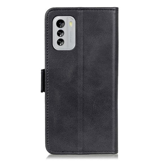 Klapkové puzdro pre Nokia G60 5G, Wallet PU Leather Case, čierne