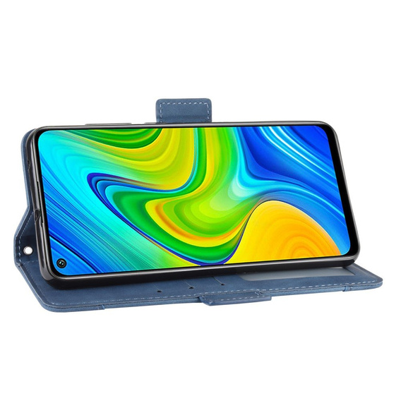 Klapkové puzdro pre Xiaomi Redmi Note 9, Card Slot, modré