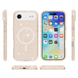 Puzdro pre iPhone Air, pre MagSafe, trblietavé, priesvitné zlaté