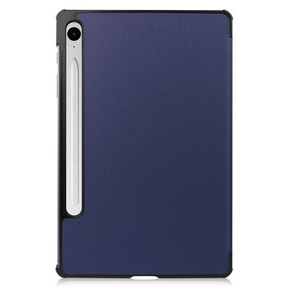 Puzdro pre Samsung Galaxy Tab S9 FE, trojskladové, tmavomodré