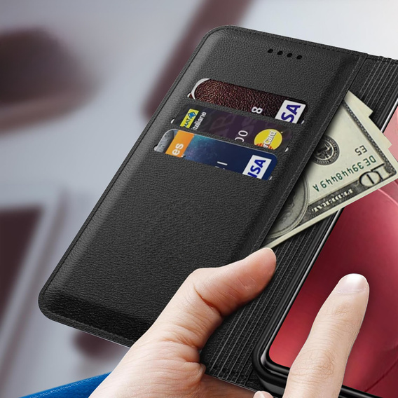 Puzdro Crazy Horse Wallet flip pre Oppo Find X9 Pro