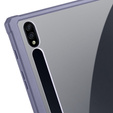 Puzdro pre Samsung Galaxy Tab S7 Plus / Tab S7 FE, Smartcase Hybrid, so slotom na stylus, fialové