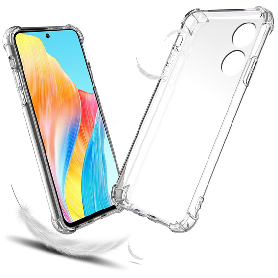 Obal na mobil pre Oppo A98 5G, Dropproof, priehľadné