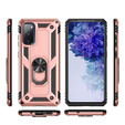 Pancierované obal na mobil pre Samsung Galaxy S20 FE, Nox Case Ring, ružové rose gold