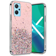 Obal na mobil pre Realme 9i / Oppo A96, Glittery, ružové