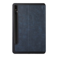 Puzdro pre Samsung Galaxy Tab S9 FE+ Plus, Smartcase s priestorom pre stylus, modré