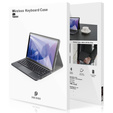 Puzdro s klávesnicou pre Samsung Galaxy Tab S8 Ultra / S9 Ultra / S10 Ultra, Dux Ducis DK Series, čierne