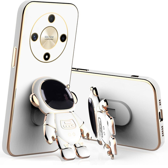 Obal na mobil pre Honor Magic 6 Lite 5G, Astronaut, biele