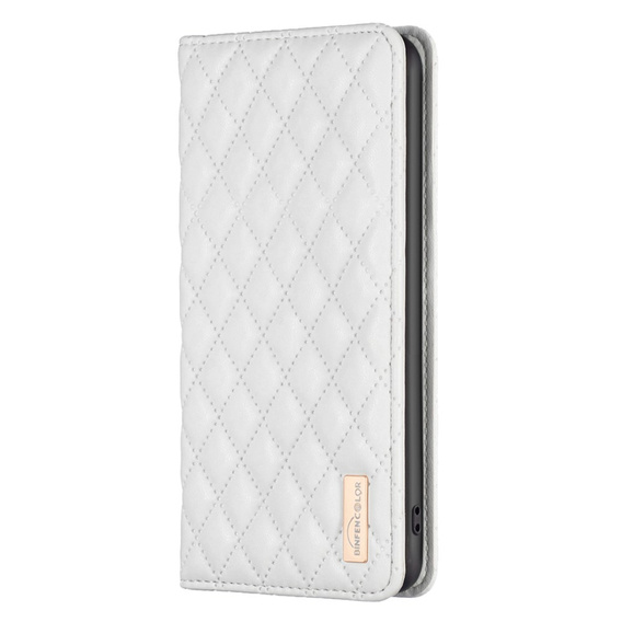 Klapkové puzdro pre Samsung Galaxy A54 5G, Wallet, BINFEN COLOR, biele