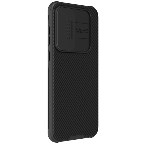 Puzdro pre Samsung Galaxy A35 5G, pancierované Nillkin, CamShield Pro, čierne