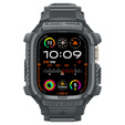 Pasek z etui Spigen do Apple Watch 4/5/6/7/8/SE 44/45mm, Rugged Armor Pro, Szary