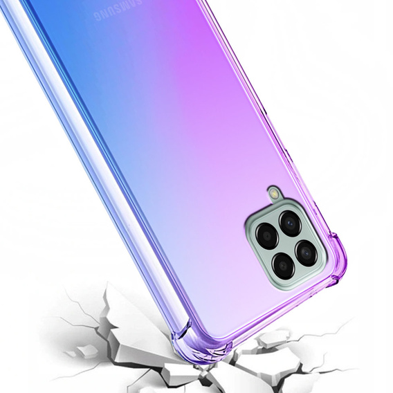 Puzdro pre Samsung Galaxy M53 5G, Gradient Dropproof, modré