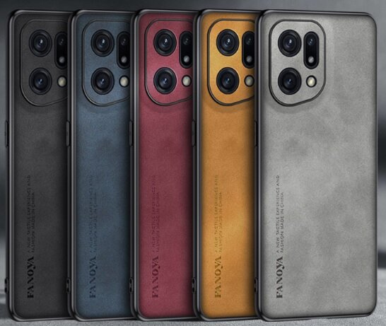 Obal na mobil pre Oppo A18 4G / A38 4G, ERBORD Business, s držiakom do auta, sivé