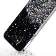 Obal na mobil pre Xiaomi POCO X3 / X3 NFC, Glittery, čierne