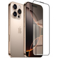 3D tvrdené sklo pre iPhone 16 Pro Max, čierne