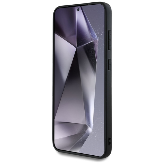 GUESS Pevné puzdro s veľkým 4G logom pre Samsung Galaxy S25