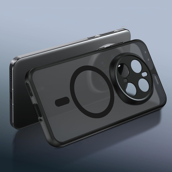 Puzdro pre Honor Magic 7 Pro, pre MagSafe, ERBORD Matt Case, čierny