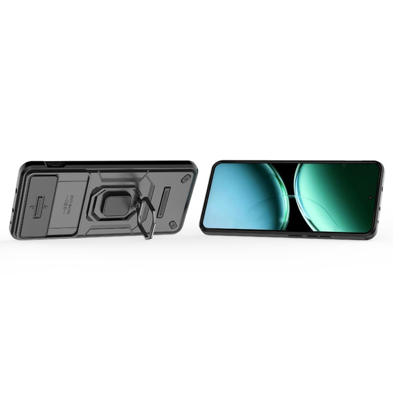 Puzdro pre OnePlus Nord 4, KickStand Camera Lens, čierne
