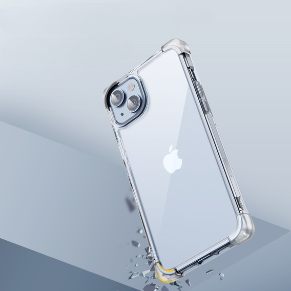 Puzdro pre iPhone 13, ERBORD CornerShield, priehľadné