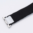 Nylonový remienok pre Apple Watch 1/2/3/4/5/6/7/8/SE/ULTRA 42/44/45/49 mm, čierny / biely