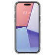 Puzdro Spigen pre iPhone 15, Ultra Hybrid, priehľadné + tvrdené sklo 9H