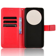 Klapkové puzdro pre Xiaomi 14 Ultra, Crazy Horse Wallet, červené