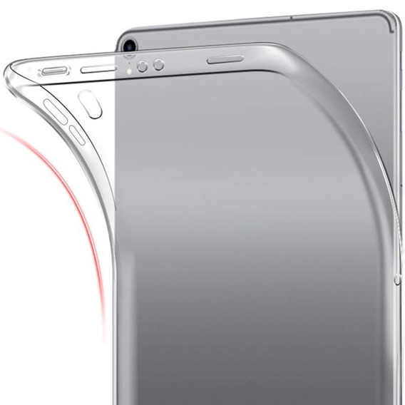 Puzdro pre iPad Air 10.9" 2022/2020 (5/4 gen.), silikónové, priehľadné